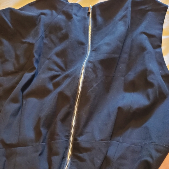 Jason Wu x Eloqui Plus Size Women's Cap sleeve Little Black Dress - Picture 9 of 11